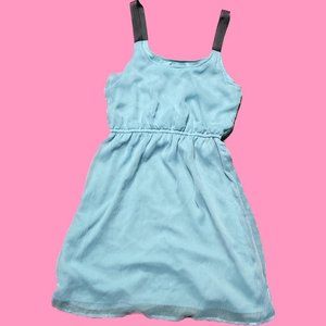 xhilaration baby blue dress womens size medium